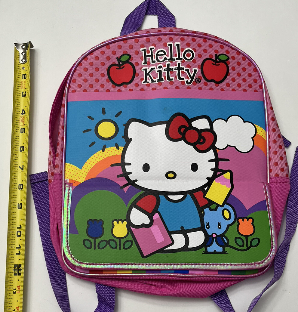 Sanrio Hello Kitty 12 Inch Backpack School Travel Bag 2015