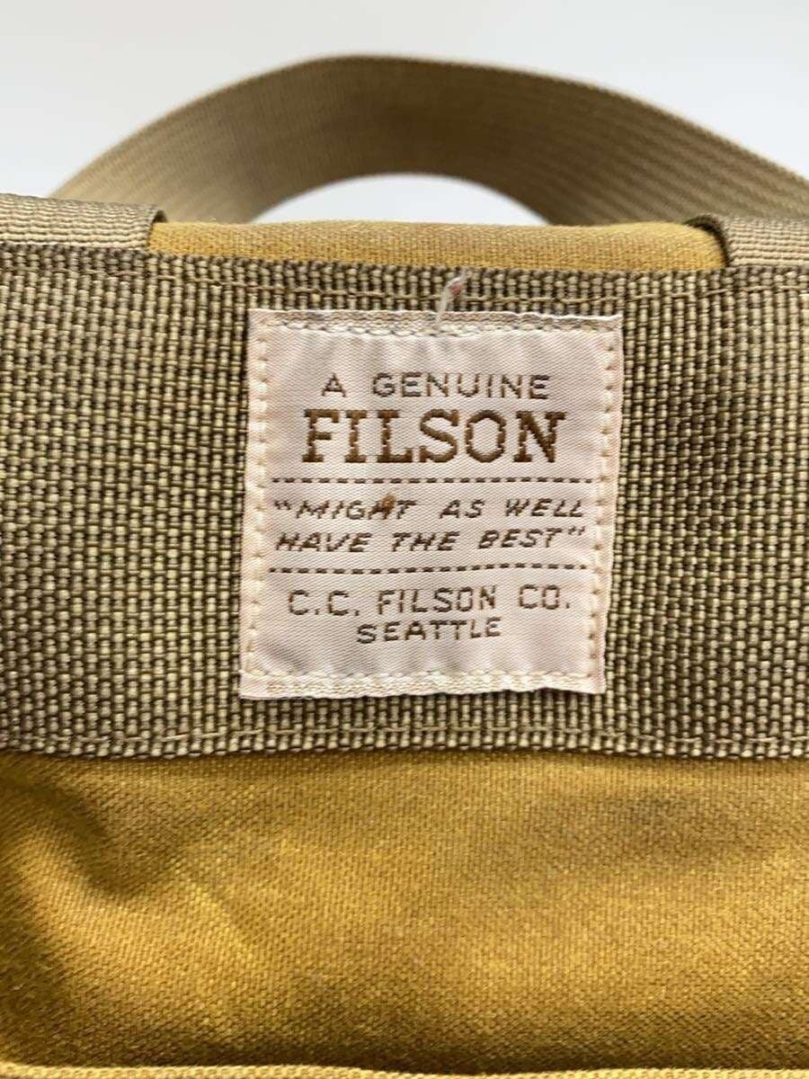 Filson Medium Field Bag Tan Vintage Made in USA Rare Deisign