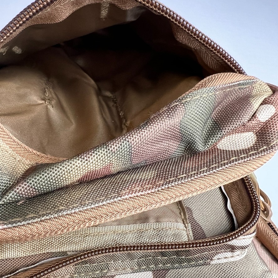 Kaufman Tactical Shoulder Bag Men Sling Molle Web Strap Camo Army Work Core Nw