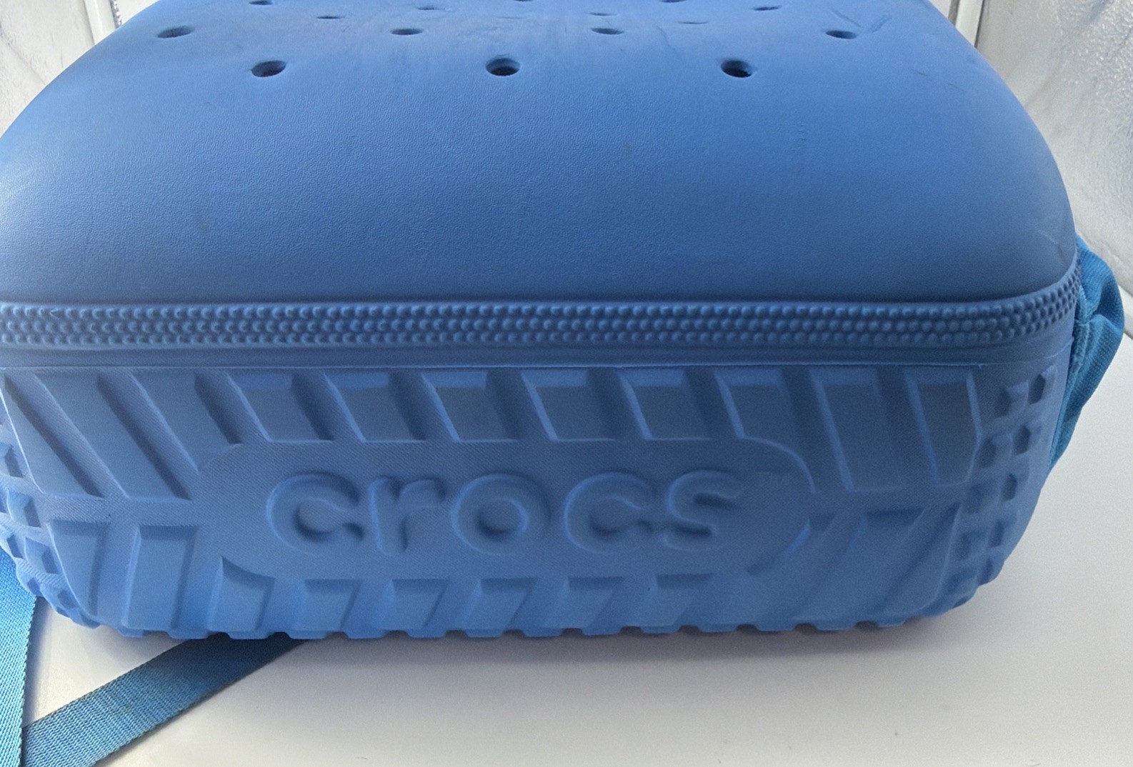 Crocs Classic Backpack Blue School Bag Travel Daypack Casual great condition