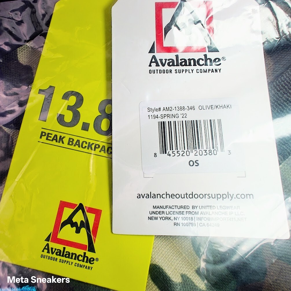 Avalanche Backpack Black Green Tan Brown Camo Crossbody Sling Day Small Bag New