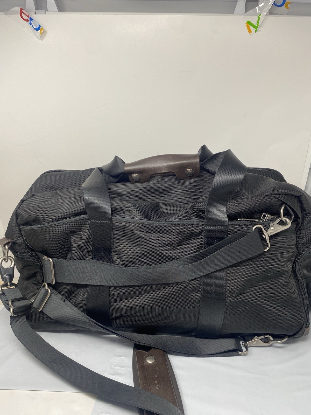 Tumi Alpha Bravo Dorado Convertible Duffel/backpack Black 21x12x12 Travel Gym