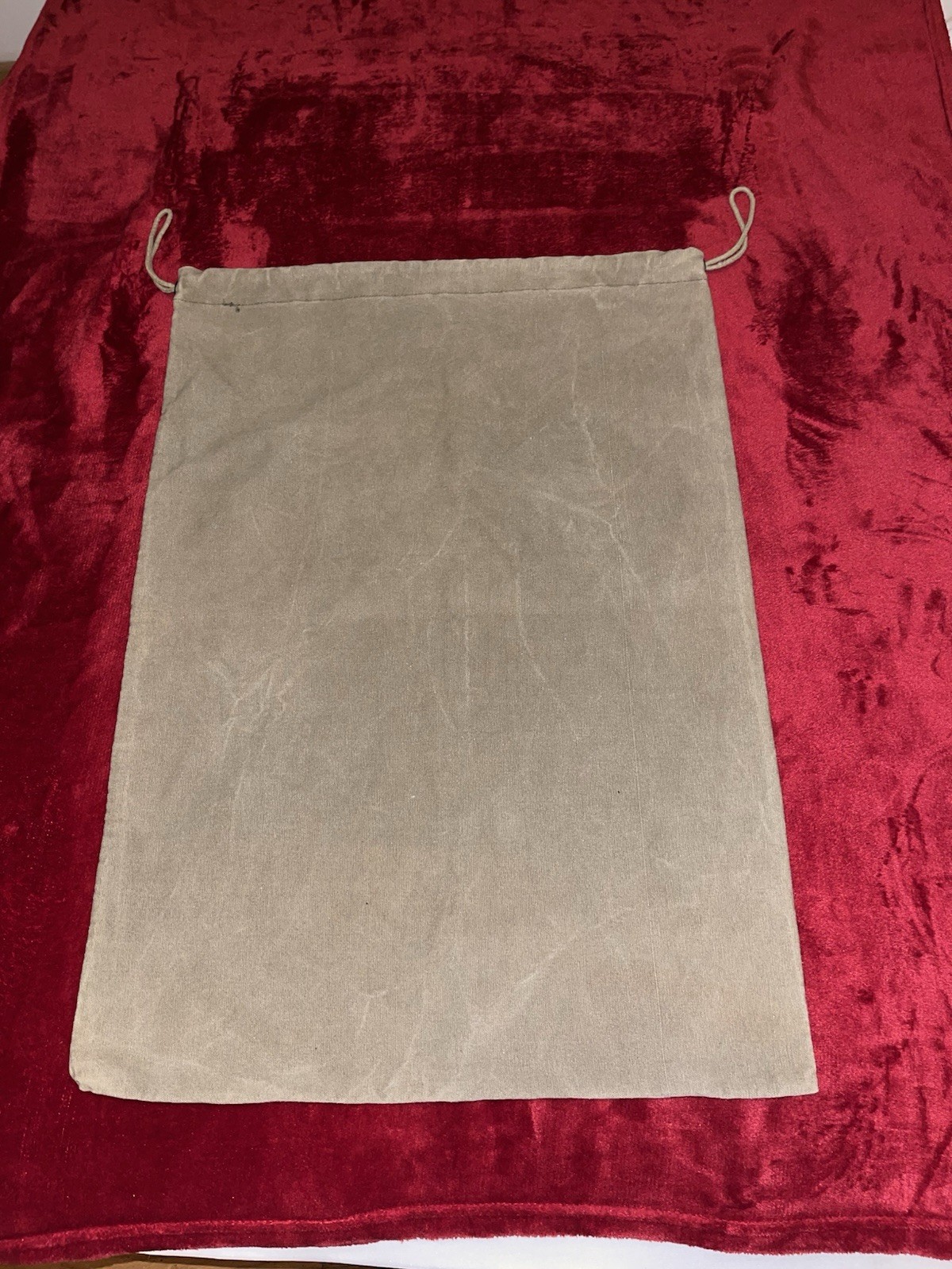 Cotton Canvas Laundry Bag Field Barracks Gym Clothing Military Army Tactical Bag