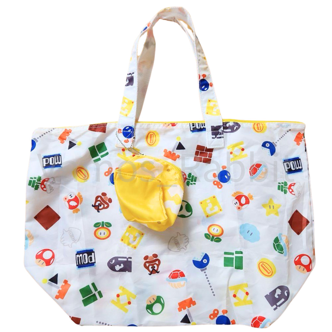 Super Nintendo World Reusable bag Pouch Yoshi Boo Block Universal Studios Japan