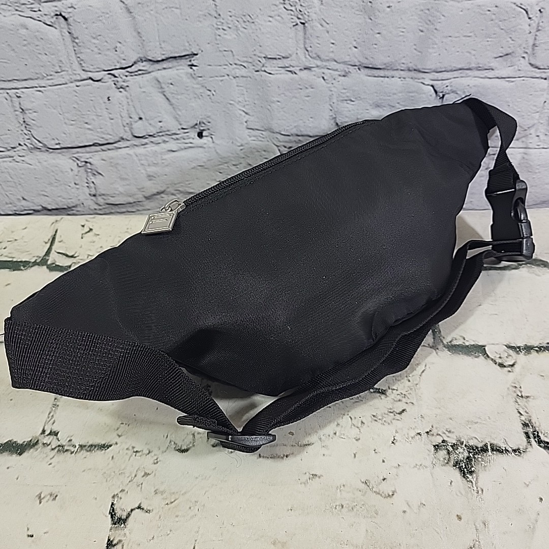 Fila Fanny Pack Waist Bag Sport Athletic Hiking Travel Crossbody Black