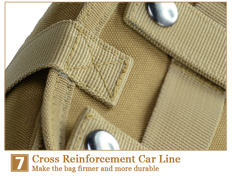 Tactical Molle EDC Pouch First Aid Medical Supplies Pack for Outdoor Activities