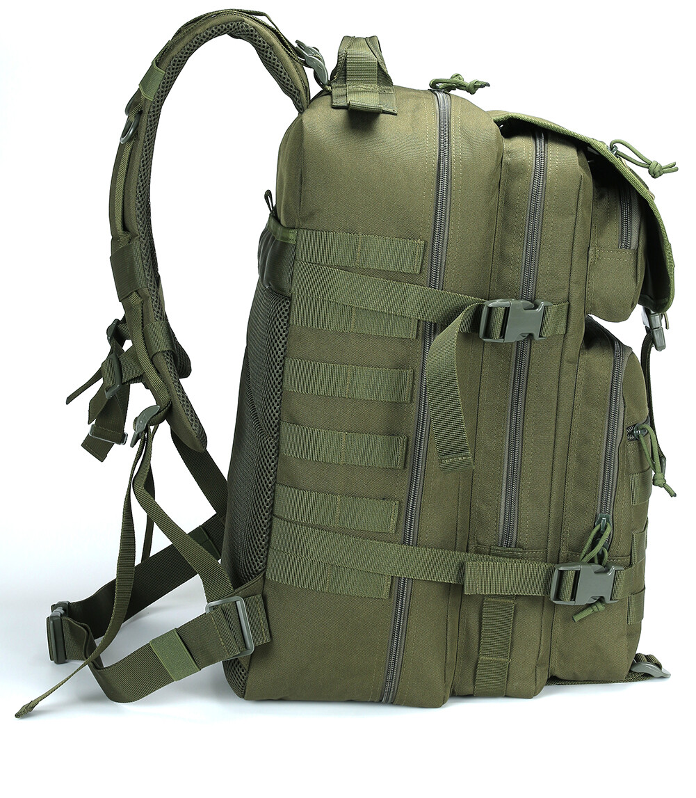 45L Tactical Military Backpack Big Capacity Training Hiking Army Molle Bags USA