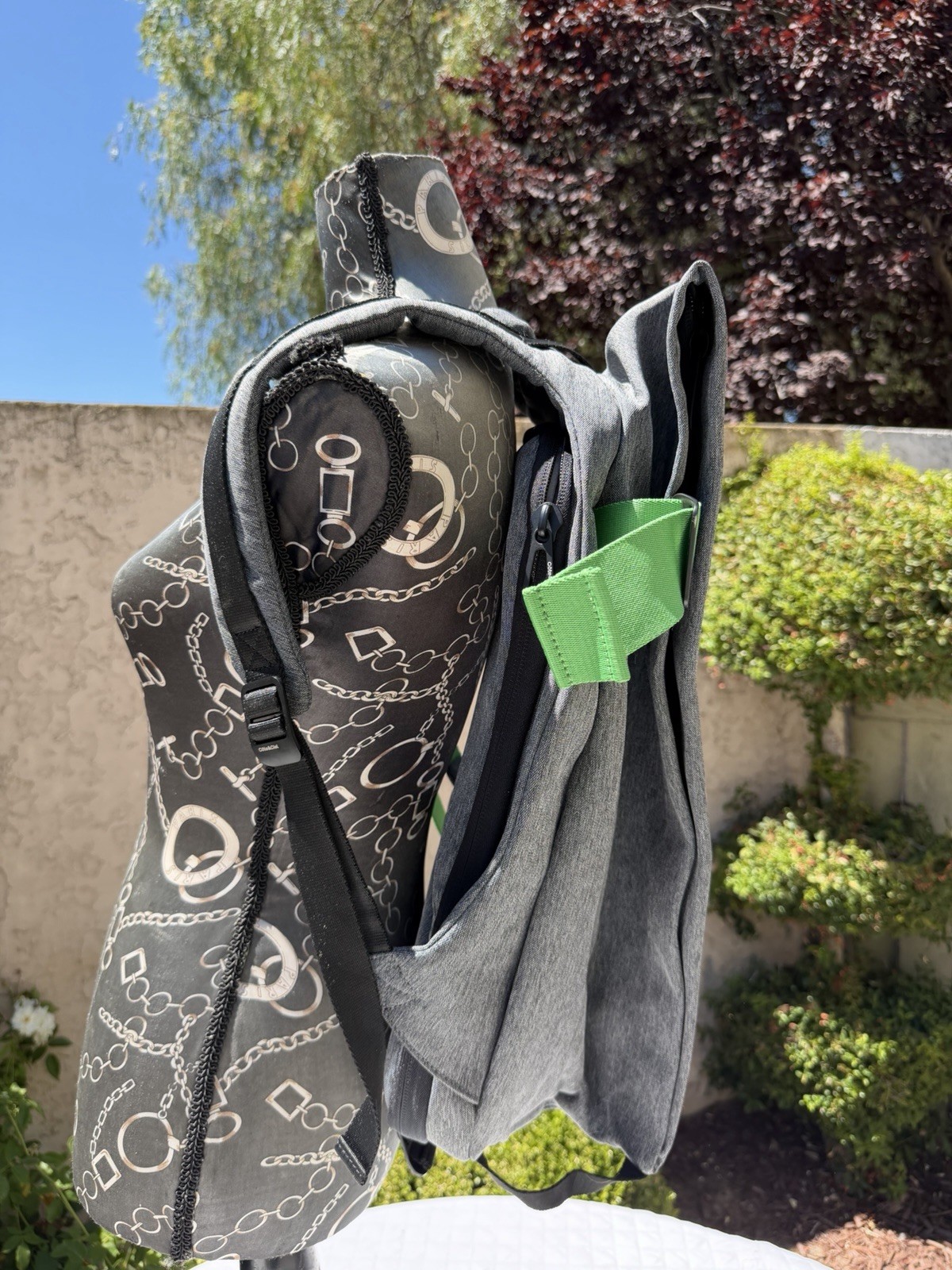 Cote & Ciel Isar Rucksack Evernote Limited Edition Grey Green Backpack Sz Medium