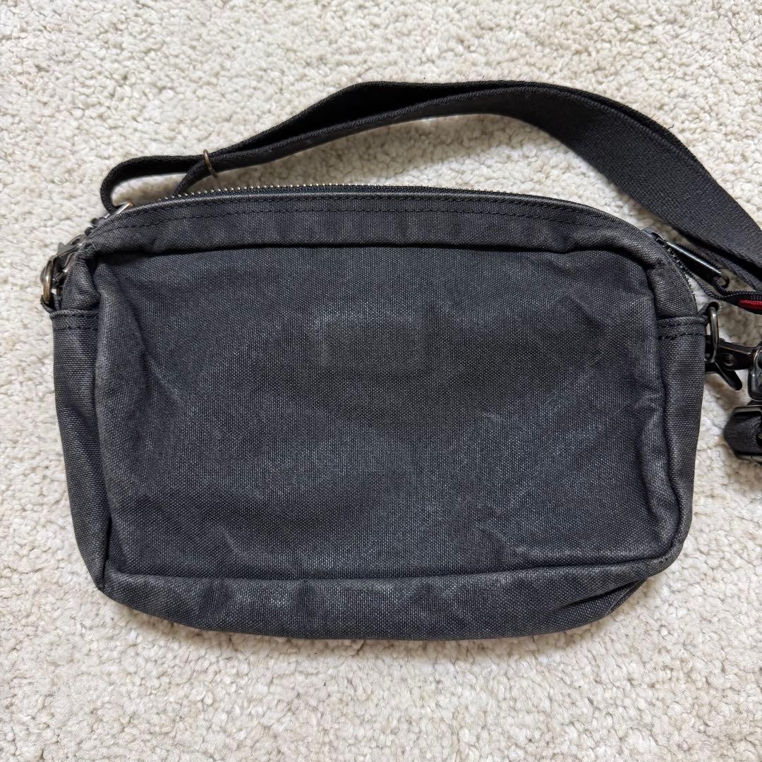 Authentic LEVI’s x PORTER Black Denim Mini Shoulder Bag, 14x23x4cm, Slight Wear