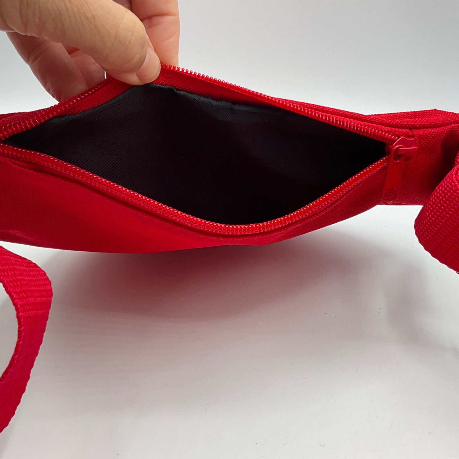Nintendo Switch Together Tour Red Fanny Pack Adjustable Waist Promotional Zipper