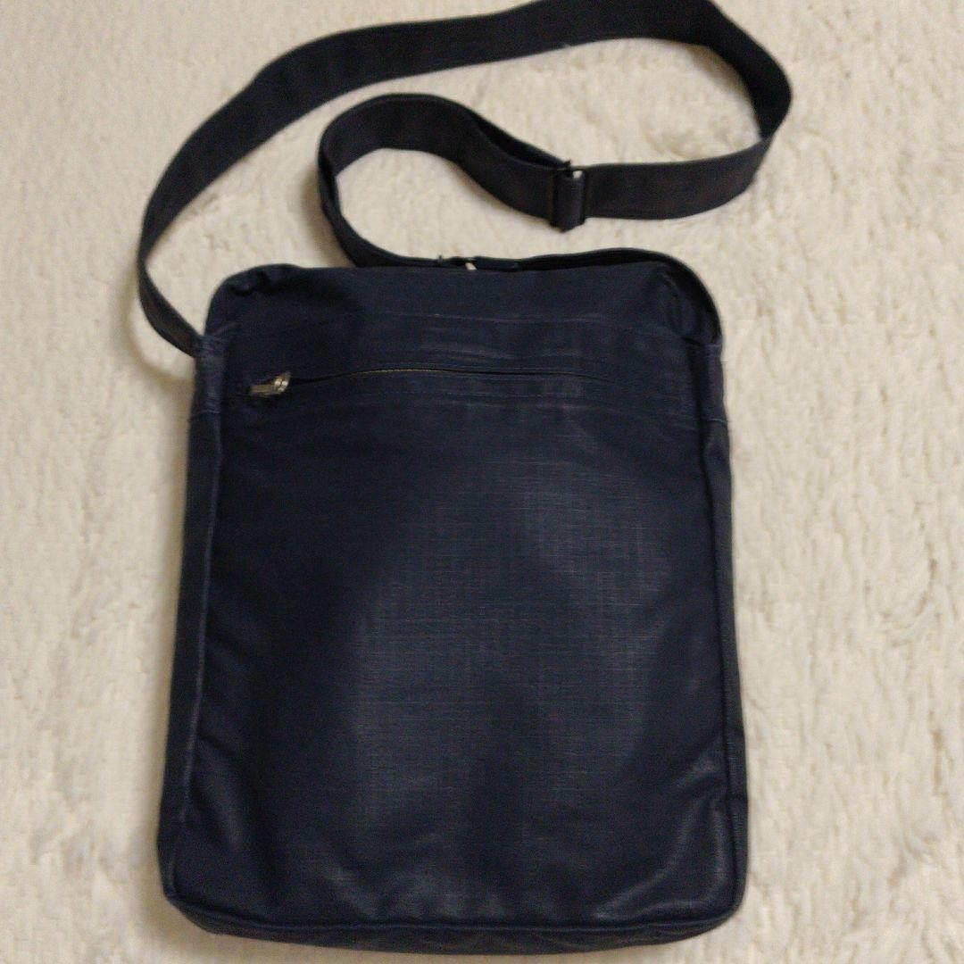 Authentic PORTER Yoshida & Co. Shoulder Bag Nylon Navy 30cm x 22cm x 6.5cm Sligh