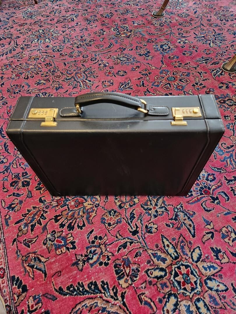 VINTAGE MARK CROSS LEATHER BRIEFCASE WITH PORTFOLIO LATE 80’S/EARLY 90’S BEAUTY