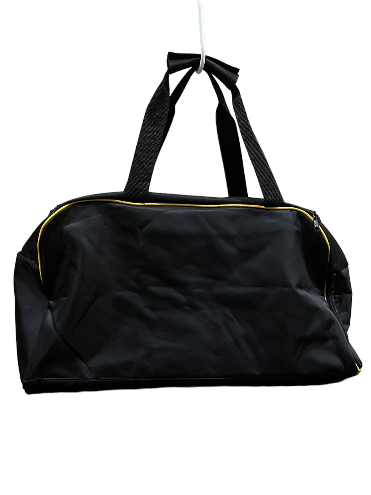 HUMMER travel / duffle large bag black and yellow