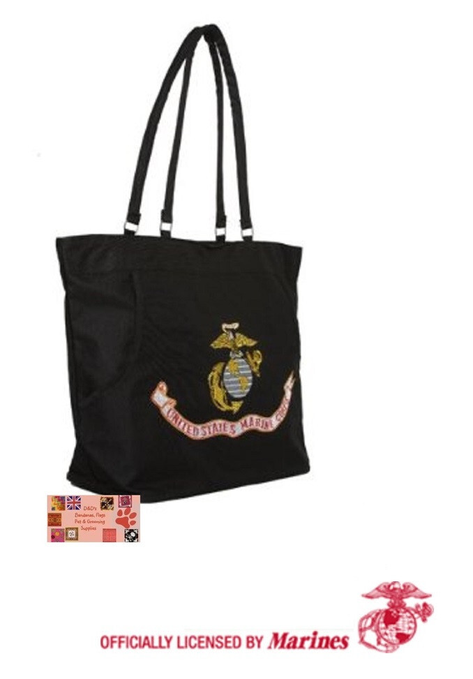 EMBROIDERED USMC US MARINES CORP EGA Heavy Duty TOTE BAG-Beach Travel Shopping*B