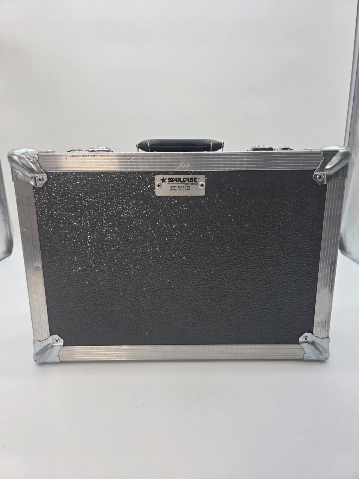 Star Case Briefcase Aluminum New/Light Wear From Storage, With File Pocket