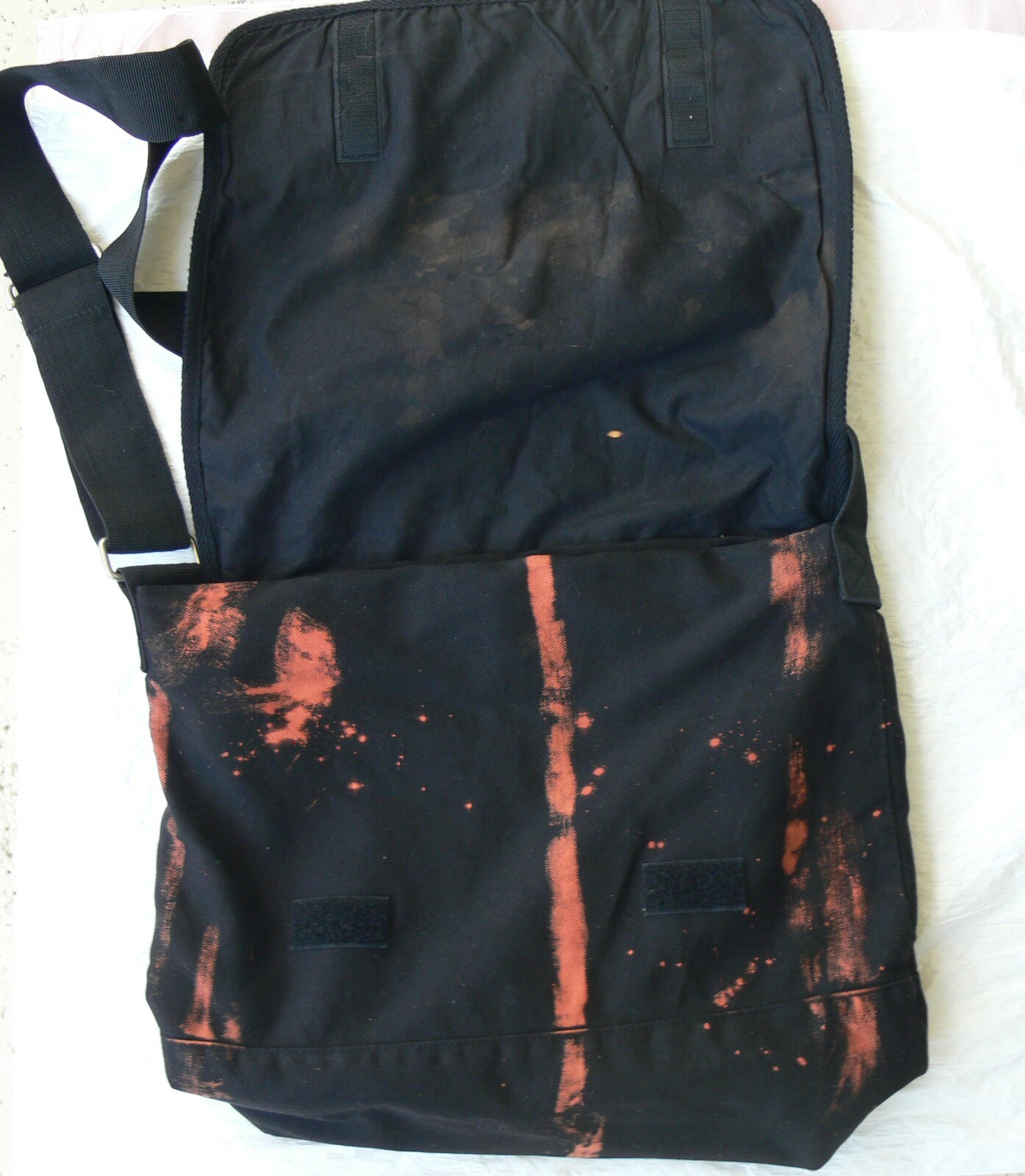 Edit Audio Messenger Bag – FREE SHIP -DAW Crossfade Symbols-RARE- Medium size