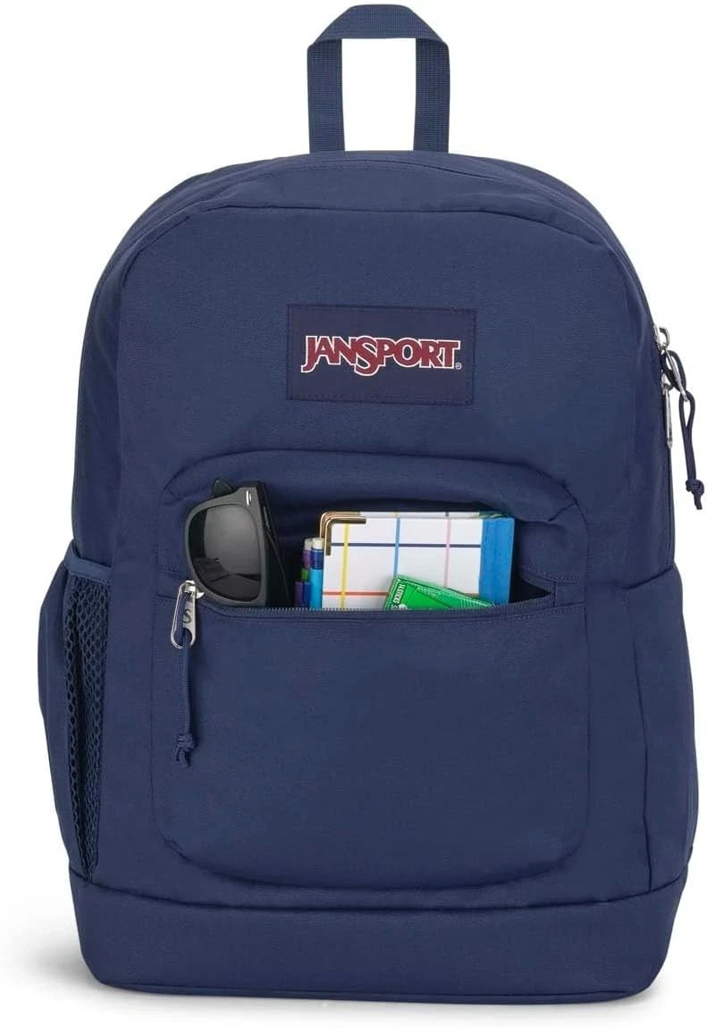 JanSport Cross Town Plus Large Main Compartment Side Water Bottle Pocket New