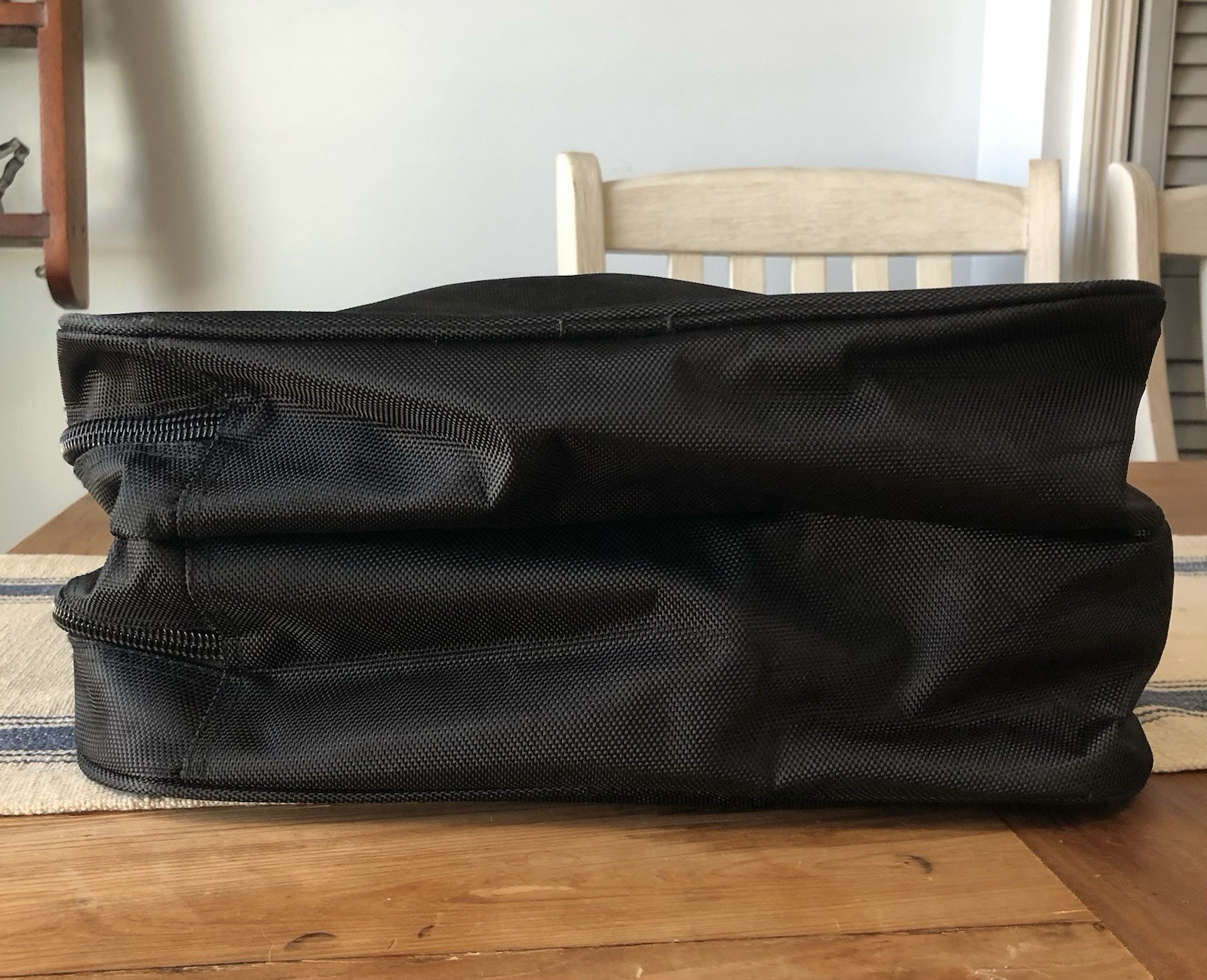 Lucchese Black Nylon Cowboy Western Boot Carry Bag Case Storage Travel