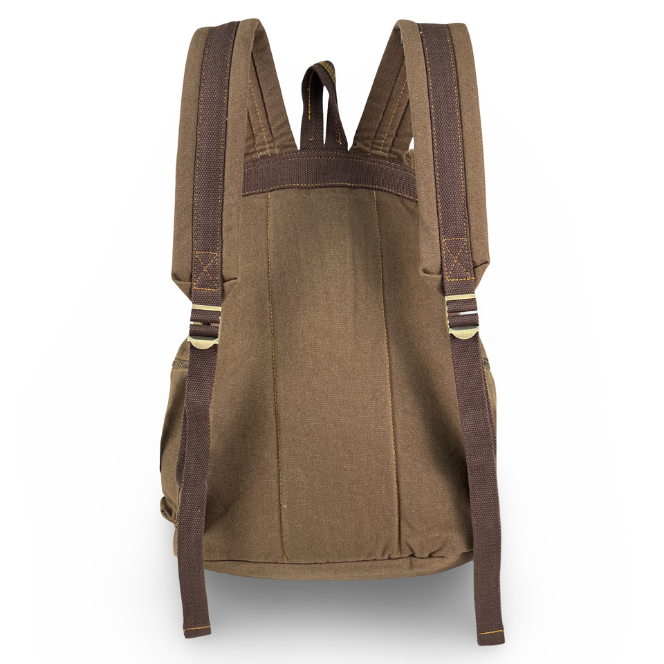 Vintage Canvas Backpack Travel Hiking Rucksack Outdoor School Bag for Men Women