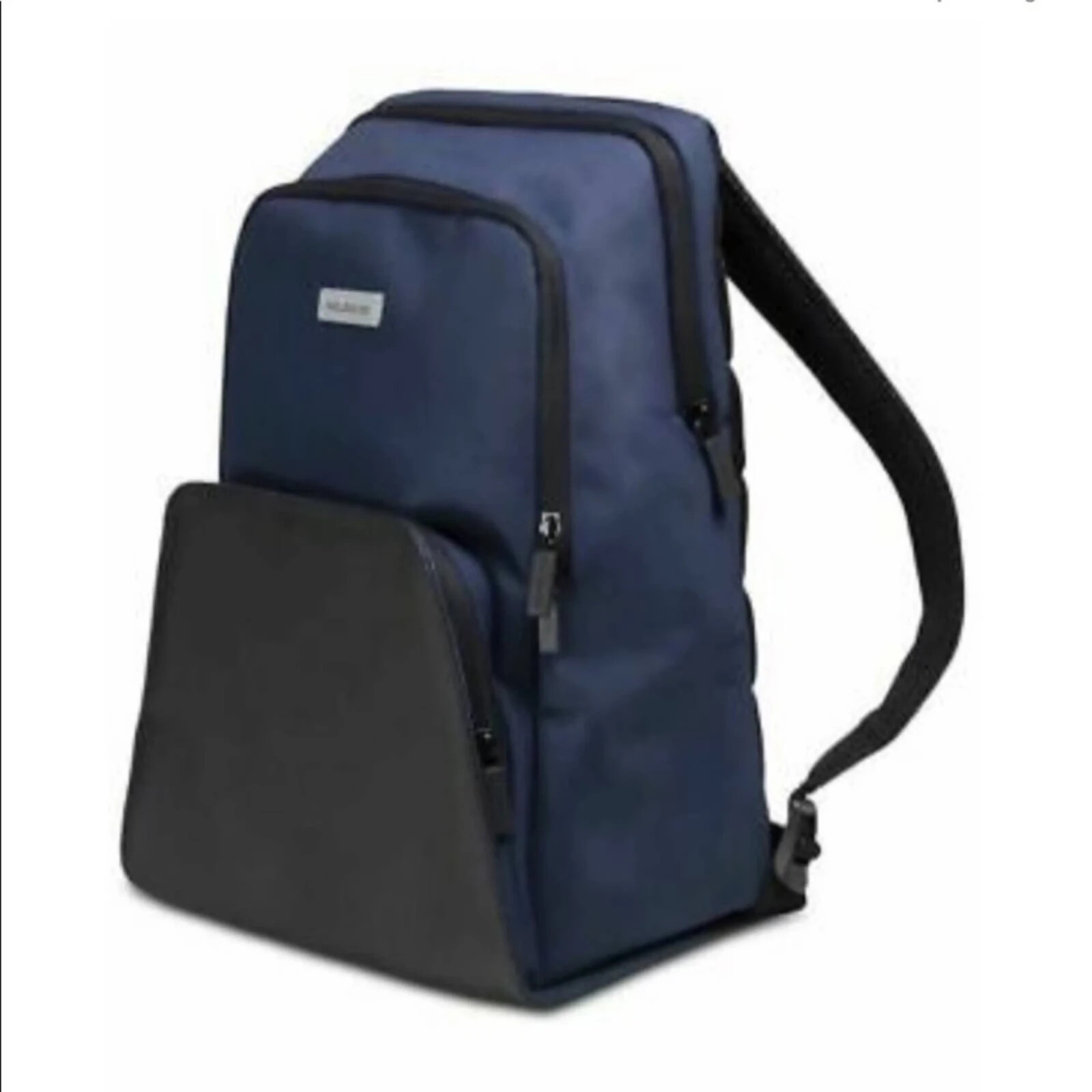 Moleskine Mens Blue Nomad Adjustable Strap Outer Pockets Laptop Backpack