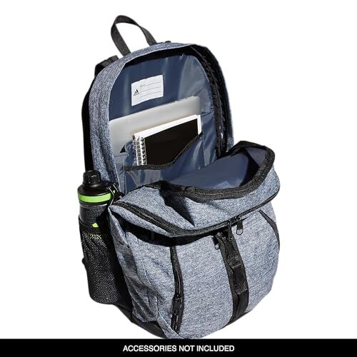 adidas Unisex Prime 6 Backpack, Jersey Onix Grey/Black/White, One Size