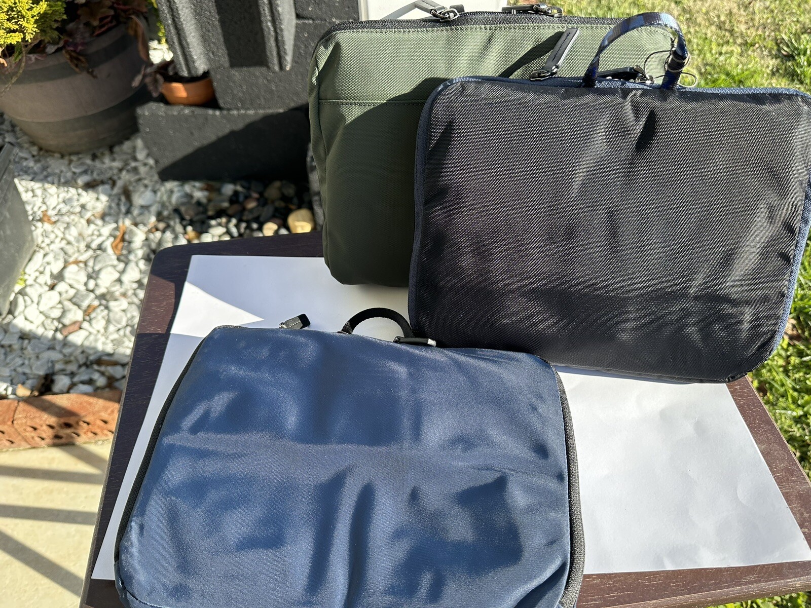 NWT Tumi Packable Backpack Rucksack, Faltbar, Foldable Travel Bag US Seller