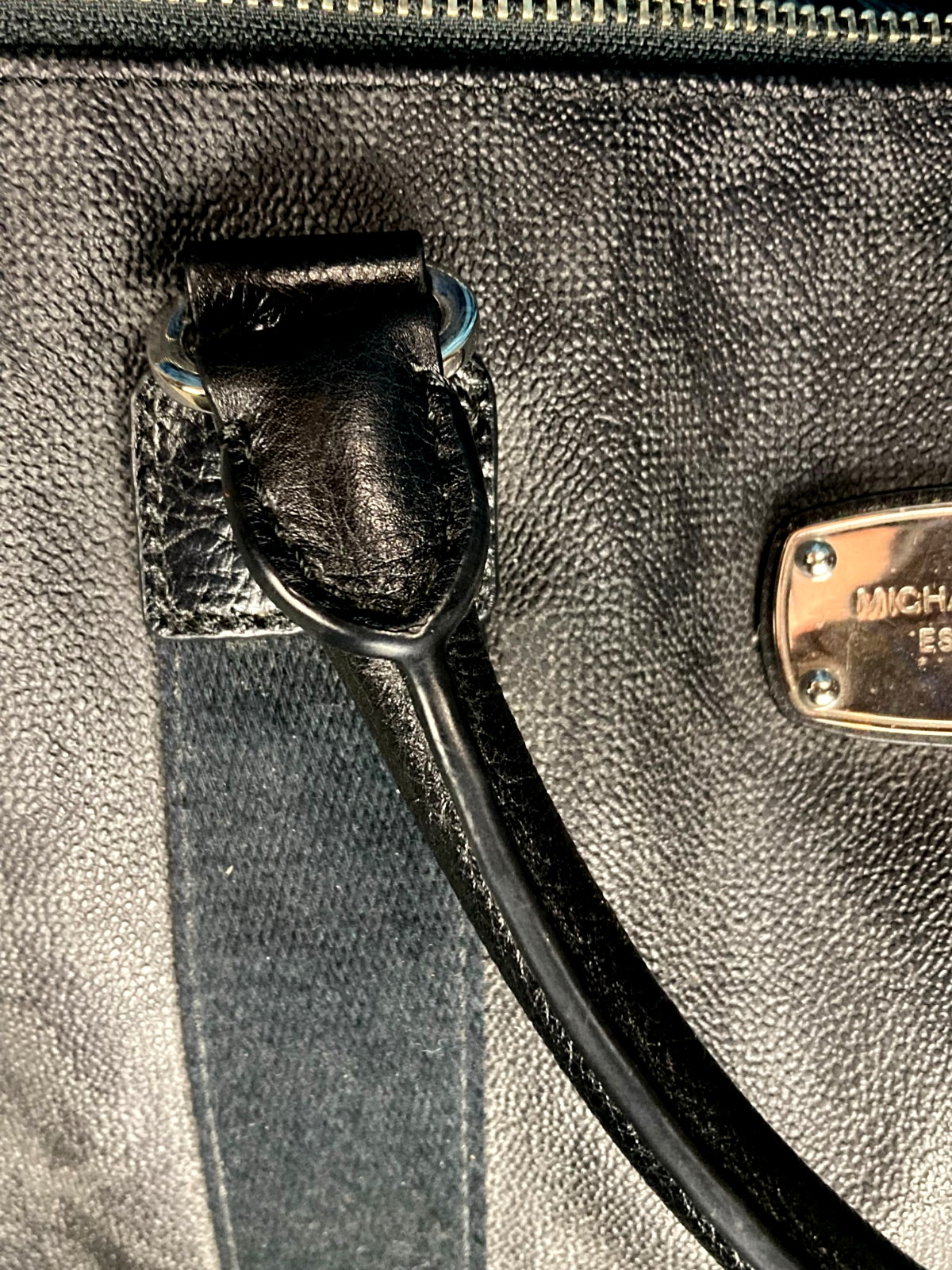 Michael Kors Black Unisex Duffle Bag Travel Bag Black Travel Large Duffle