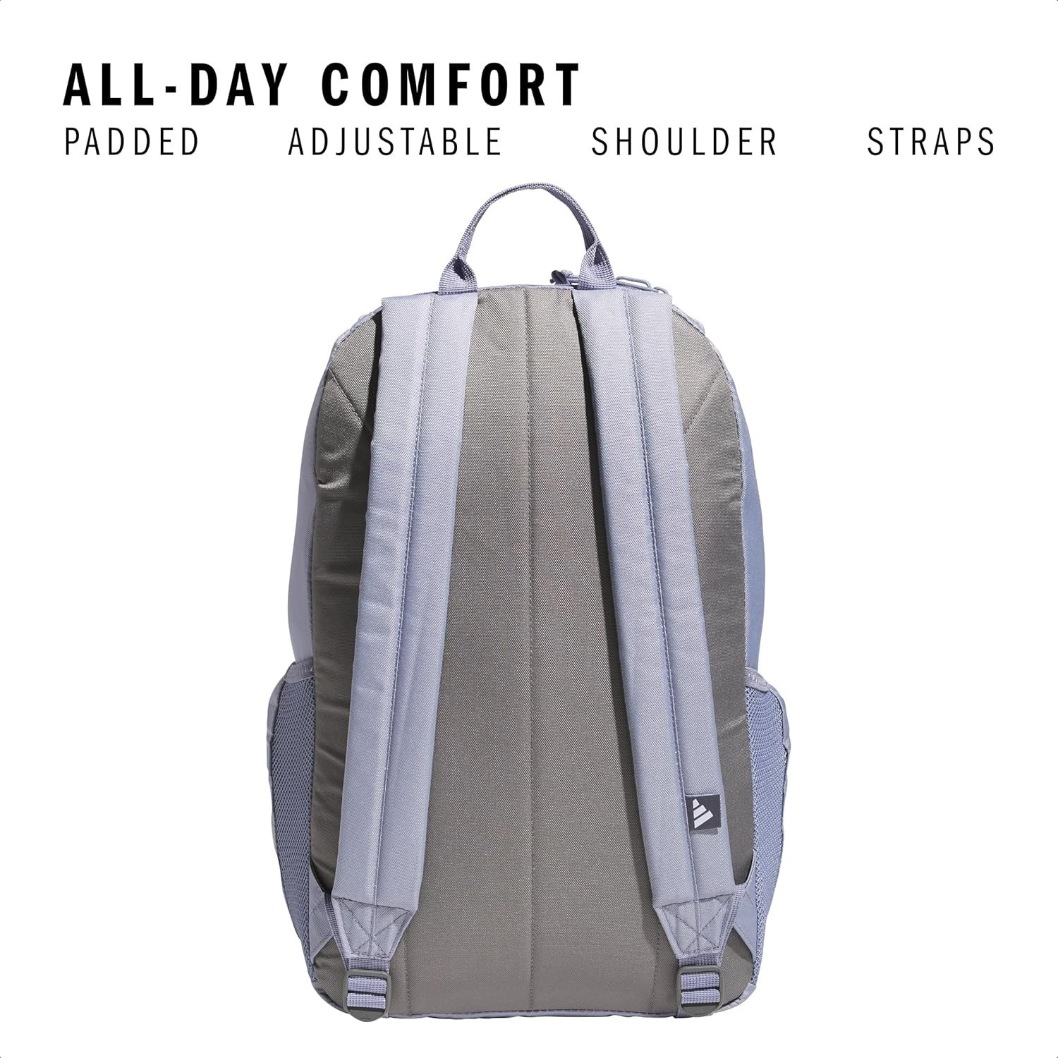 Adidas 3-Stripes Classic Backpack Purple Unisex JK3397 New