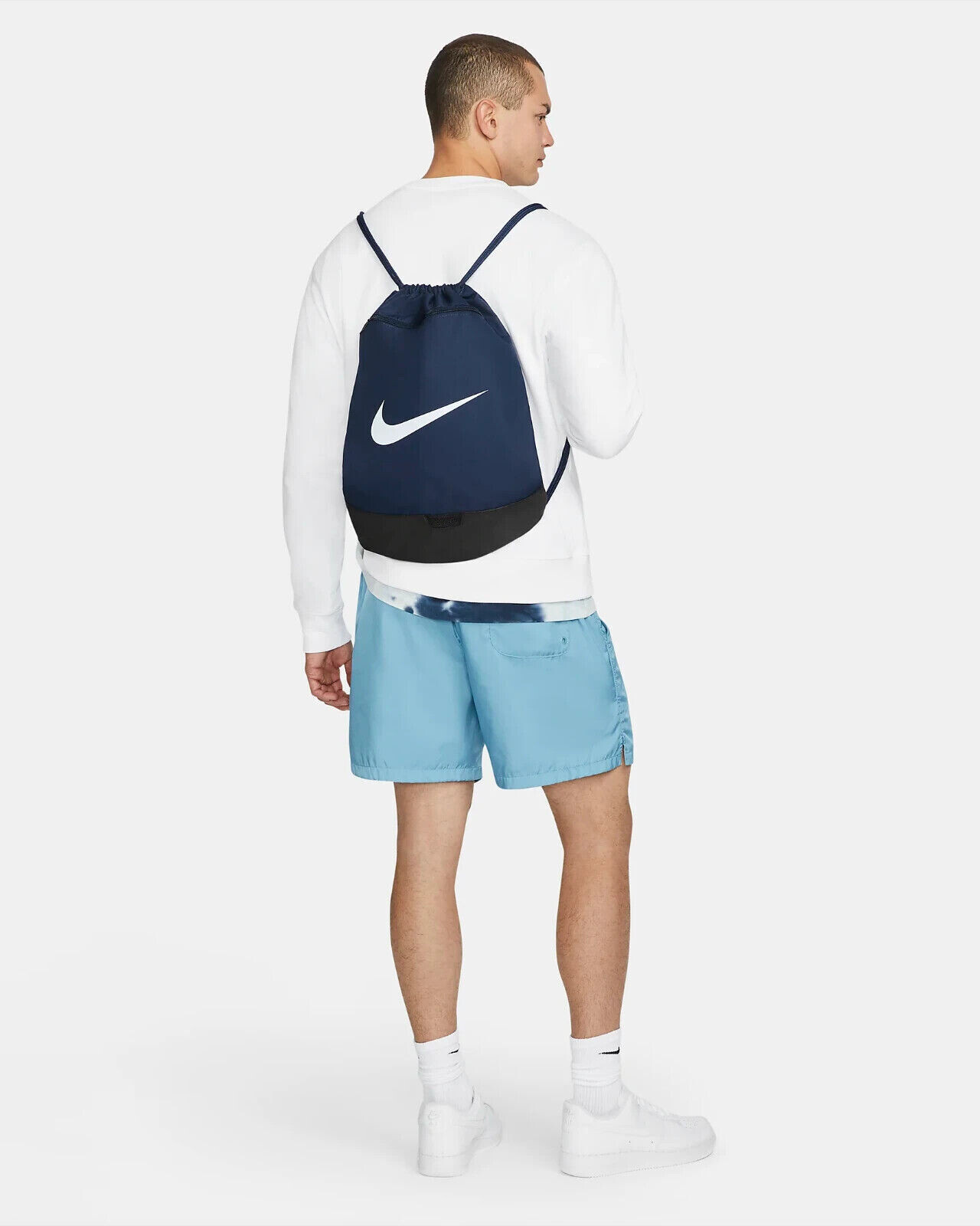 Nike Brasilia 9.5 Drawstring Backpack Bag Training Gym Sack Pack DM3978 410 New