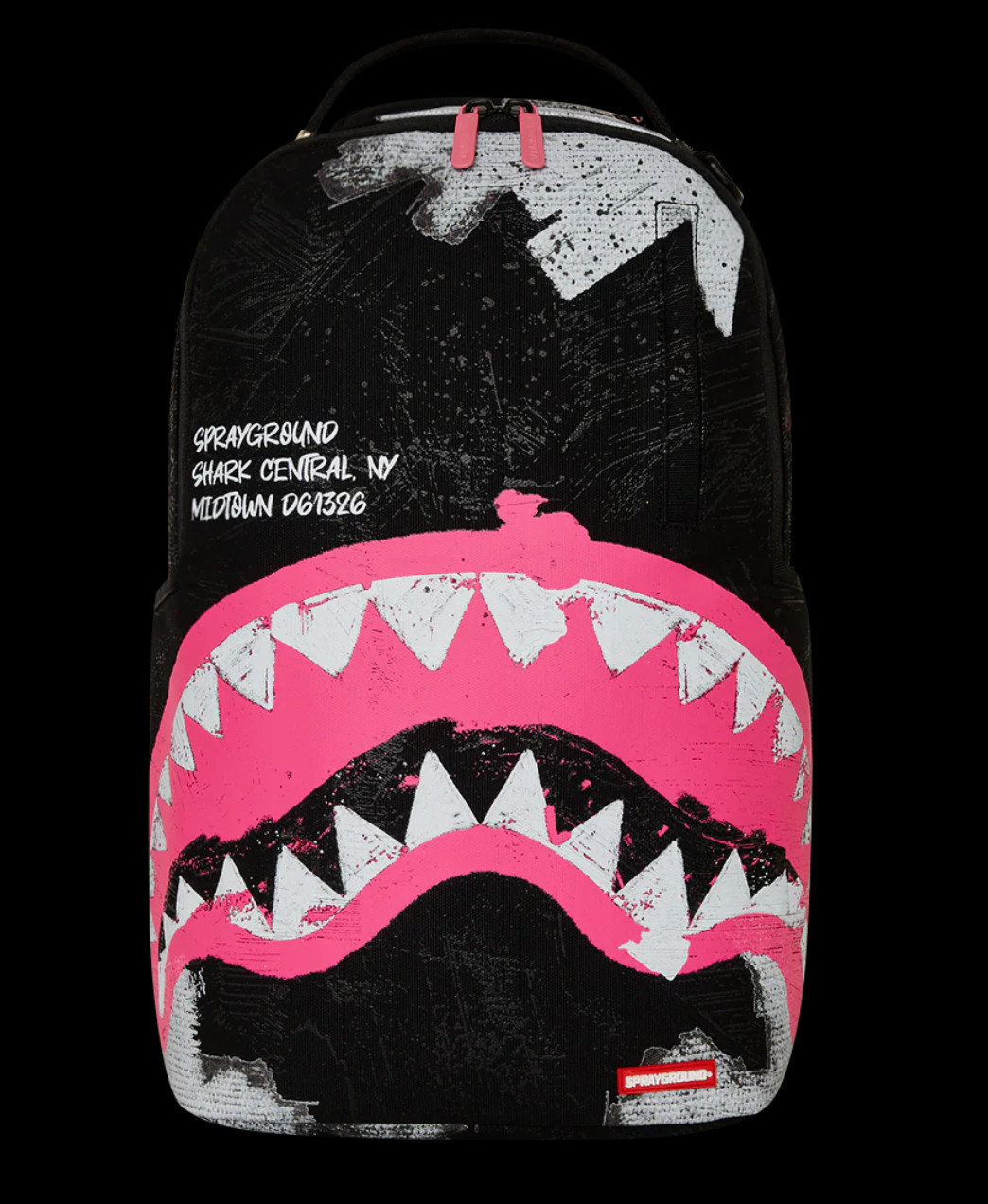 SPRAYGROUND SHARK CENTRAL ACRYLIC ART DLX COTTON BACKPACK – Limited Edition