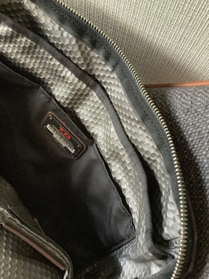 Tumi Alpha Briefcase Gray 40cm x 30cm x 8cm A4 Office Bag