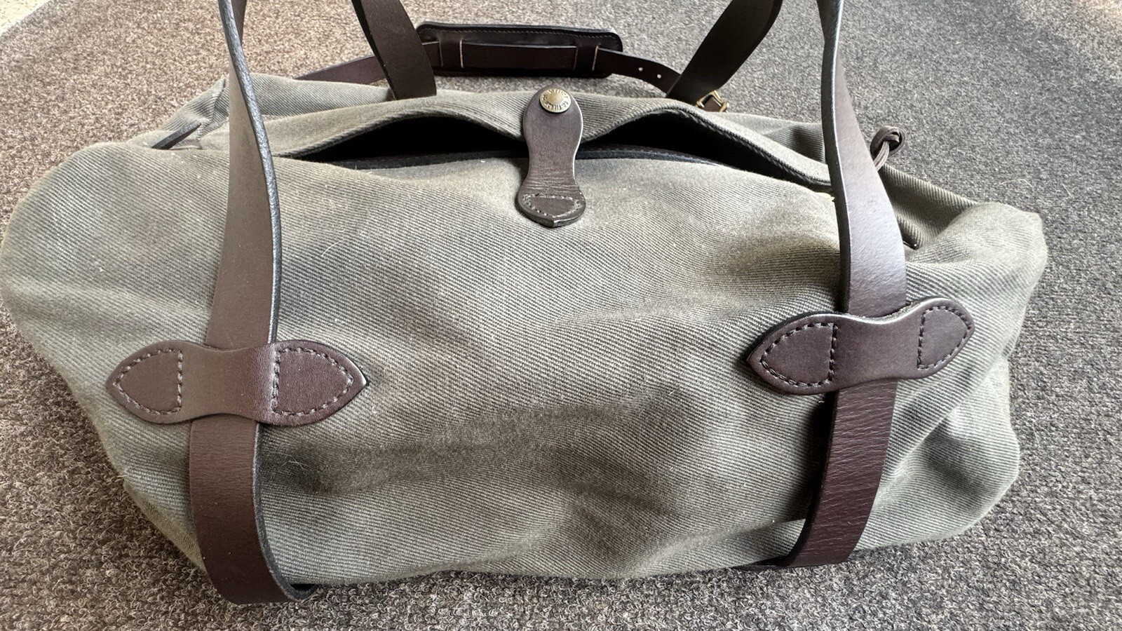 Filson Rugged Twill Small Duffle Bag Otter Green
