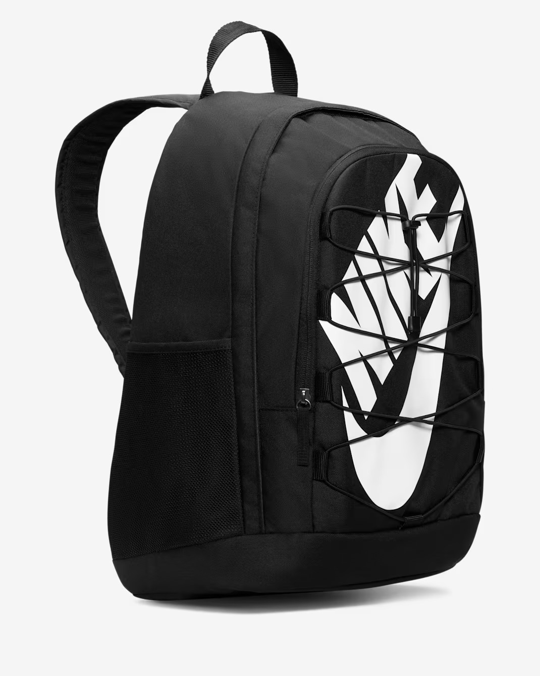 Nike Hayward 26L Backpack Black White Laptop Bag Bungee DV1296-010 NEW