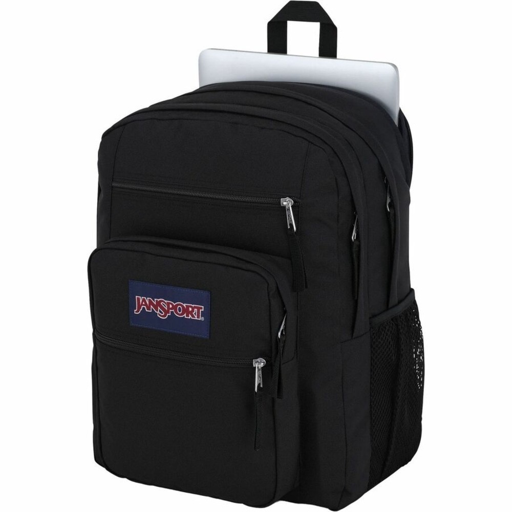 NEW JanSport Big Student Laptop Backpack – Black (17″ x 13″ x 7.5″)