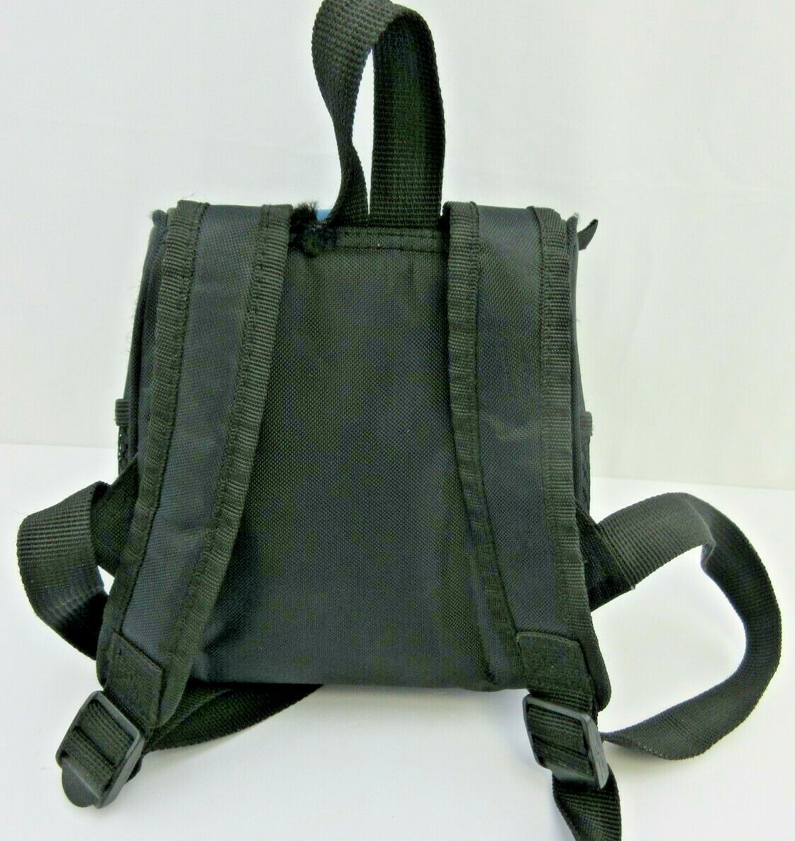 Nintendo Backpack Black Zippered Pockets Adjustable Straps Game Tote Case