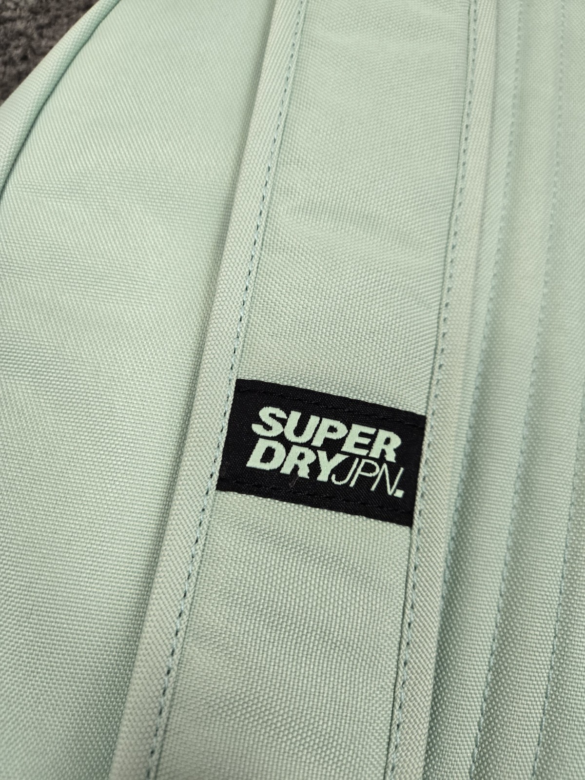 Superdry Backpack Classic Montana Pack Bird Green Solid Logo NEW With Tags NWT