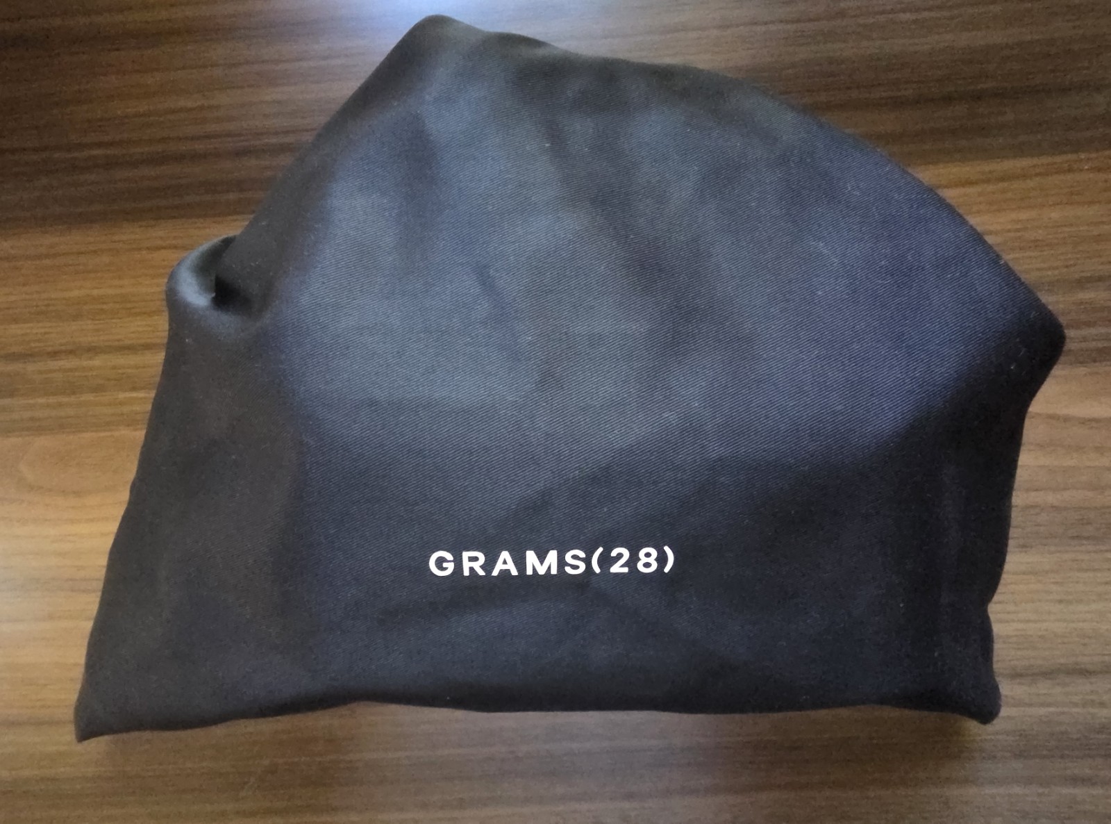 (Open Box) GRAMS28 175 Moon Crossbody Bag Black Zip Adjustable Strap + Dust Bag