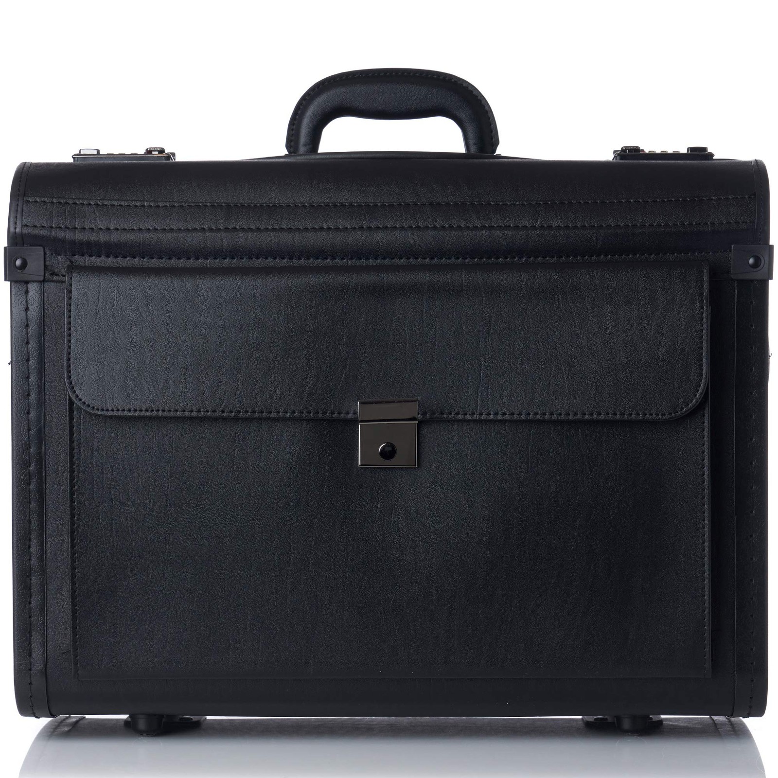 17″ Rolling Laptop Briefcase on Wheels Legal Size Attache for Lawyers