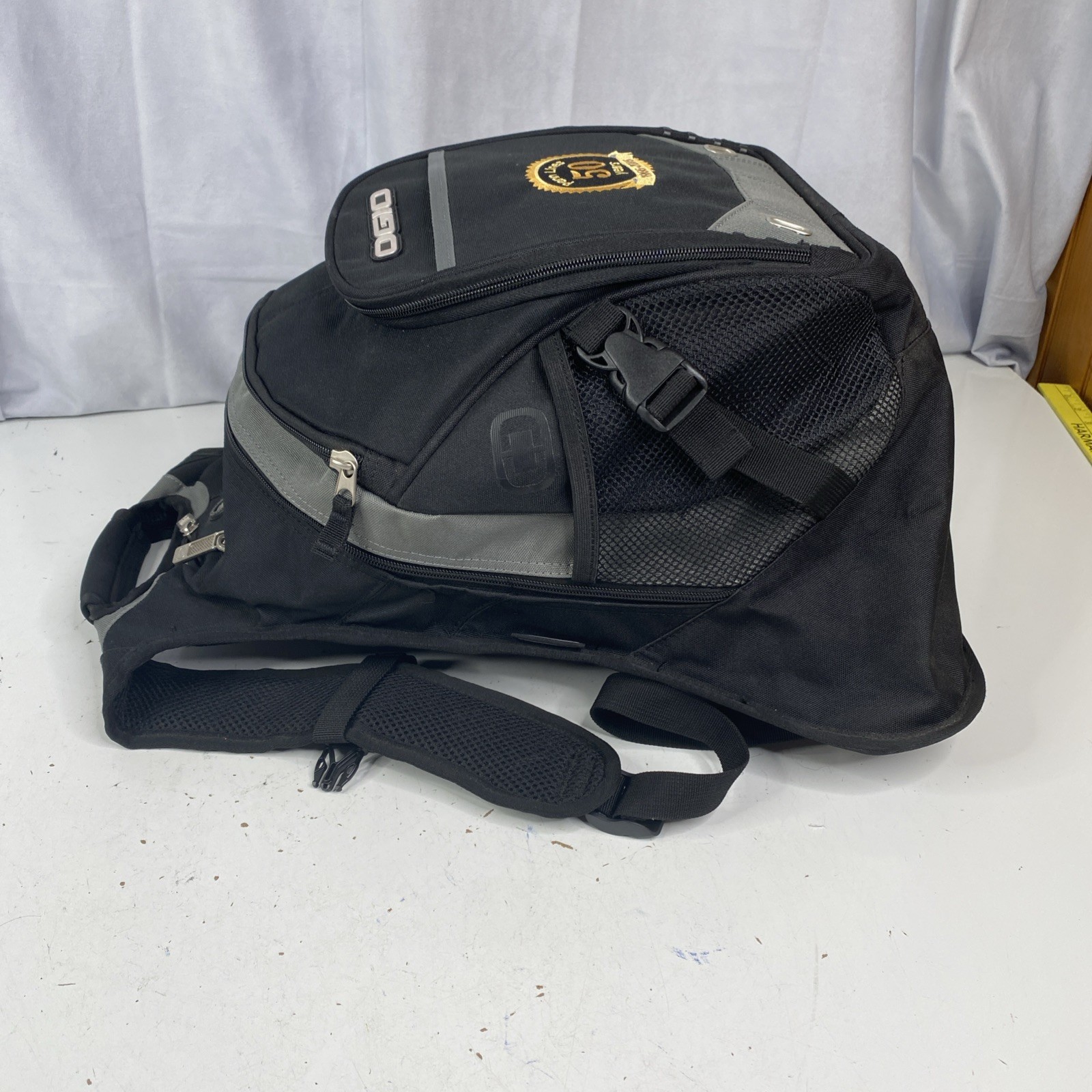Ogio Backpack Street Fugitive Tech Specs Laptop Audio Pocket Bag PENN LINES Logo