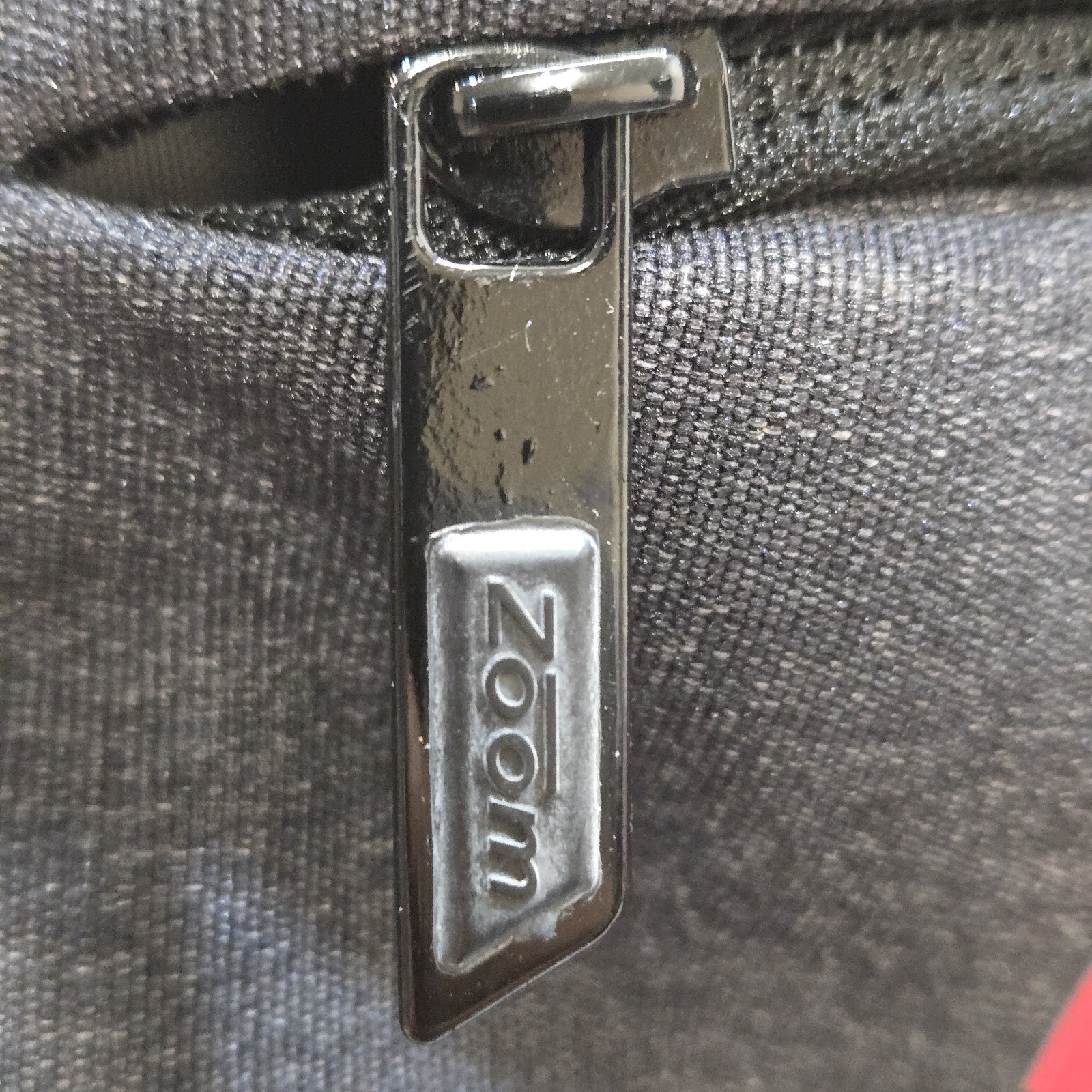 Leeds Zoom Backpack Charcoal Gray Padded Media Cable Laptop NWT