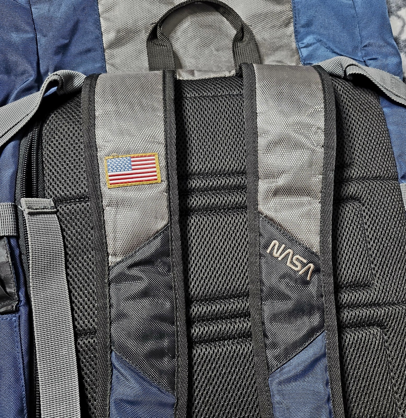 Spencers NASA Roll Top Backpack Apollo 11 Space Shuttle ISS Utility Laptop Bag