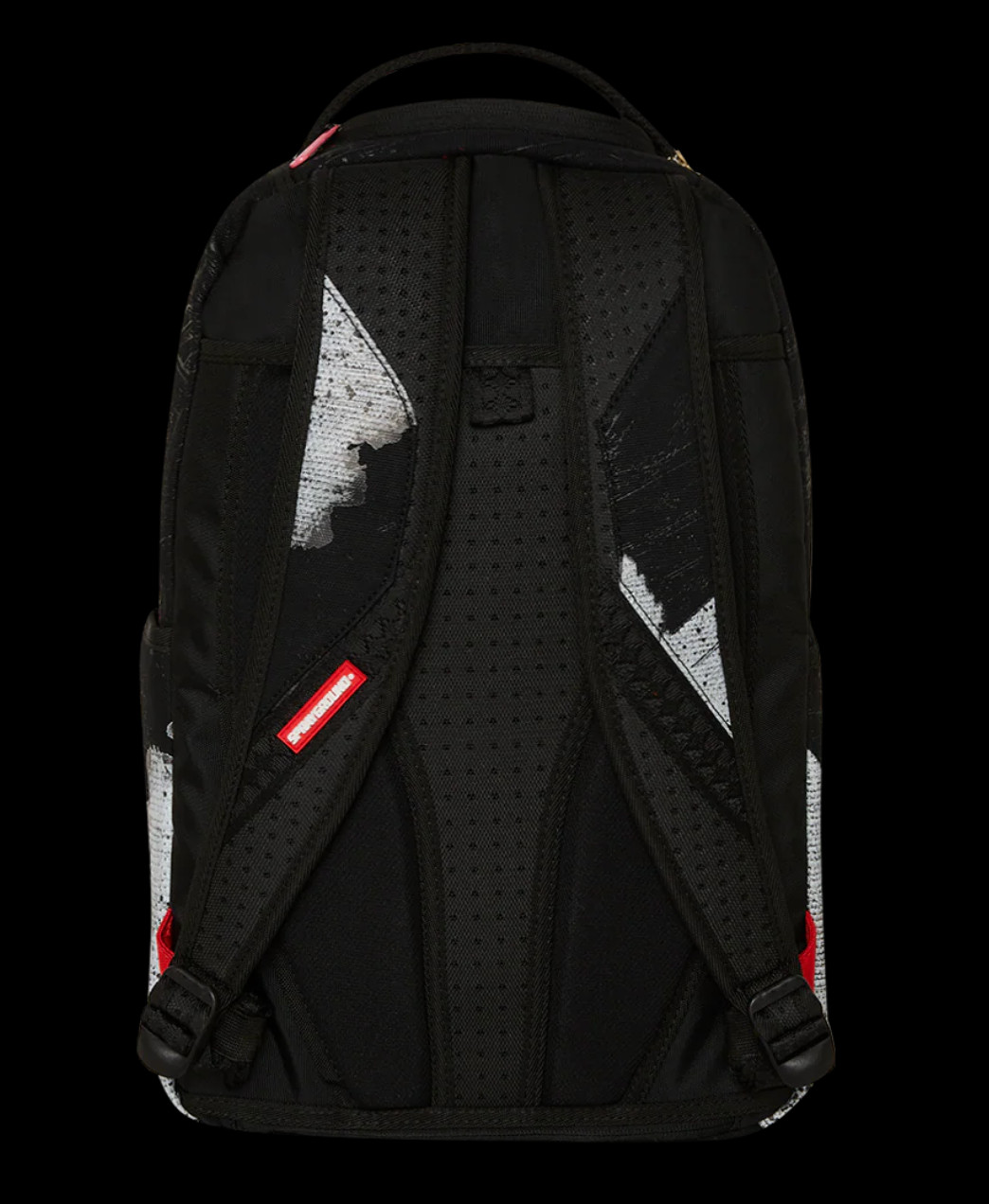 SPRAYGROUND SHARK CENTRAL ACRYLIC ART DLX COTTON BACKPACK – Limited Edition