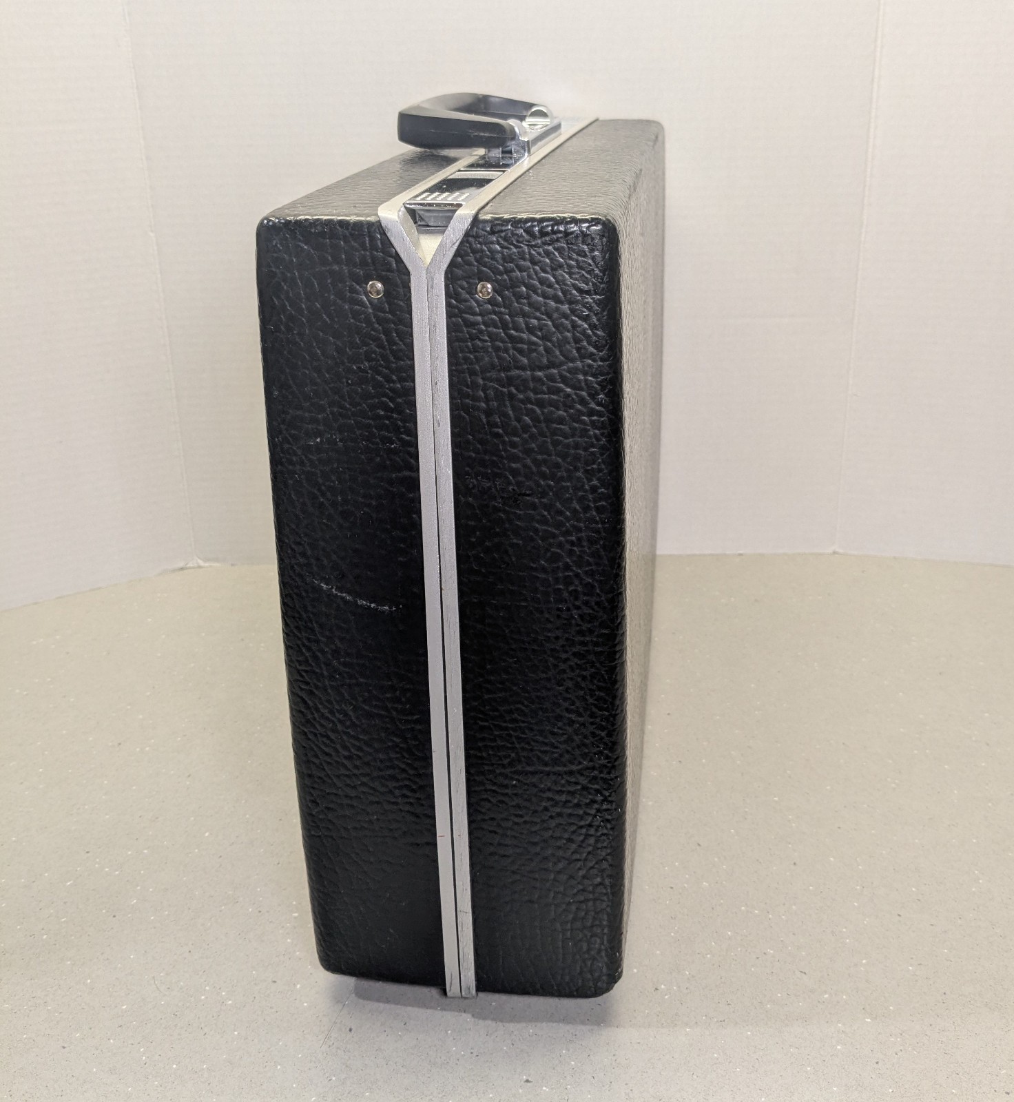 vintage 1970s black hardshell Classic 100 SAMSONITE BRIEFCASE attache COMBO LOCK