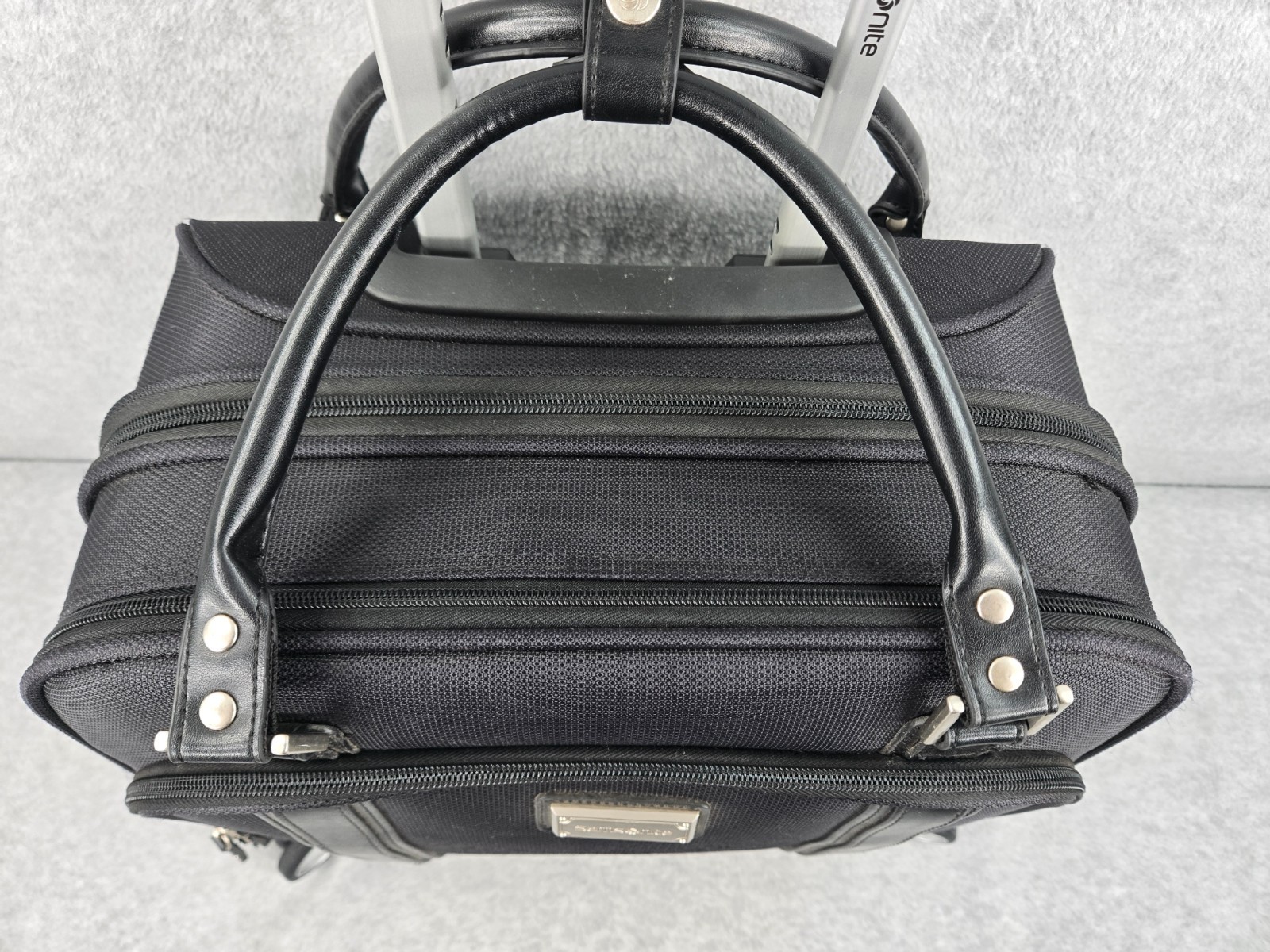 Samsonite Luggage Mobile Spinner Office Black Bag Rolling Wheeled