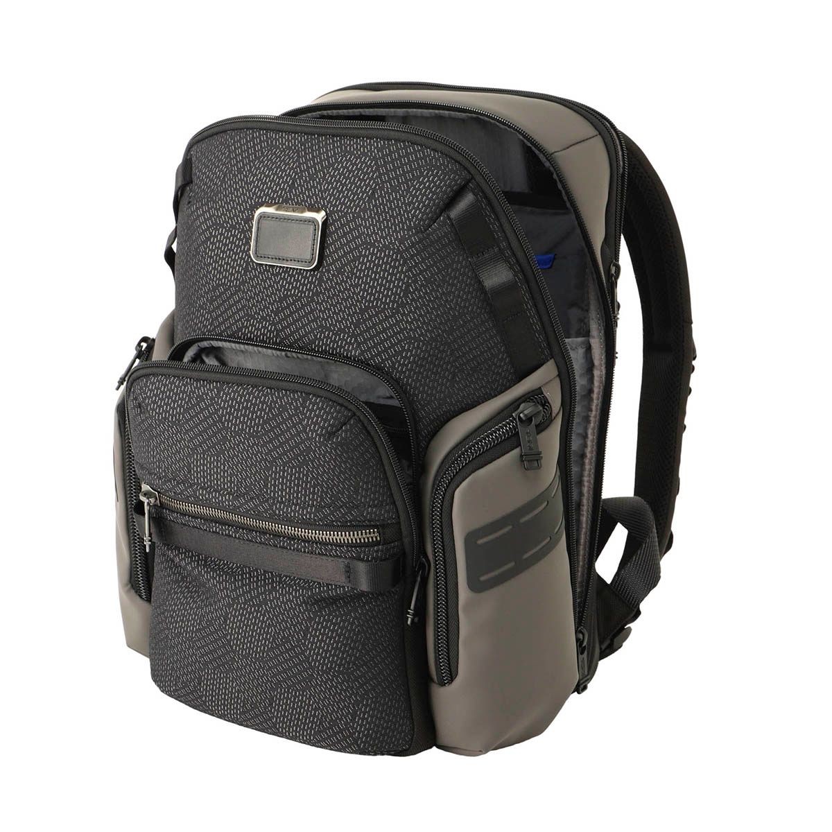 New TUMI Backpack Alpha Bravo Black Geometric