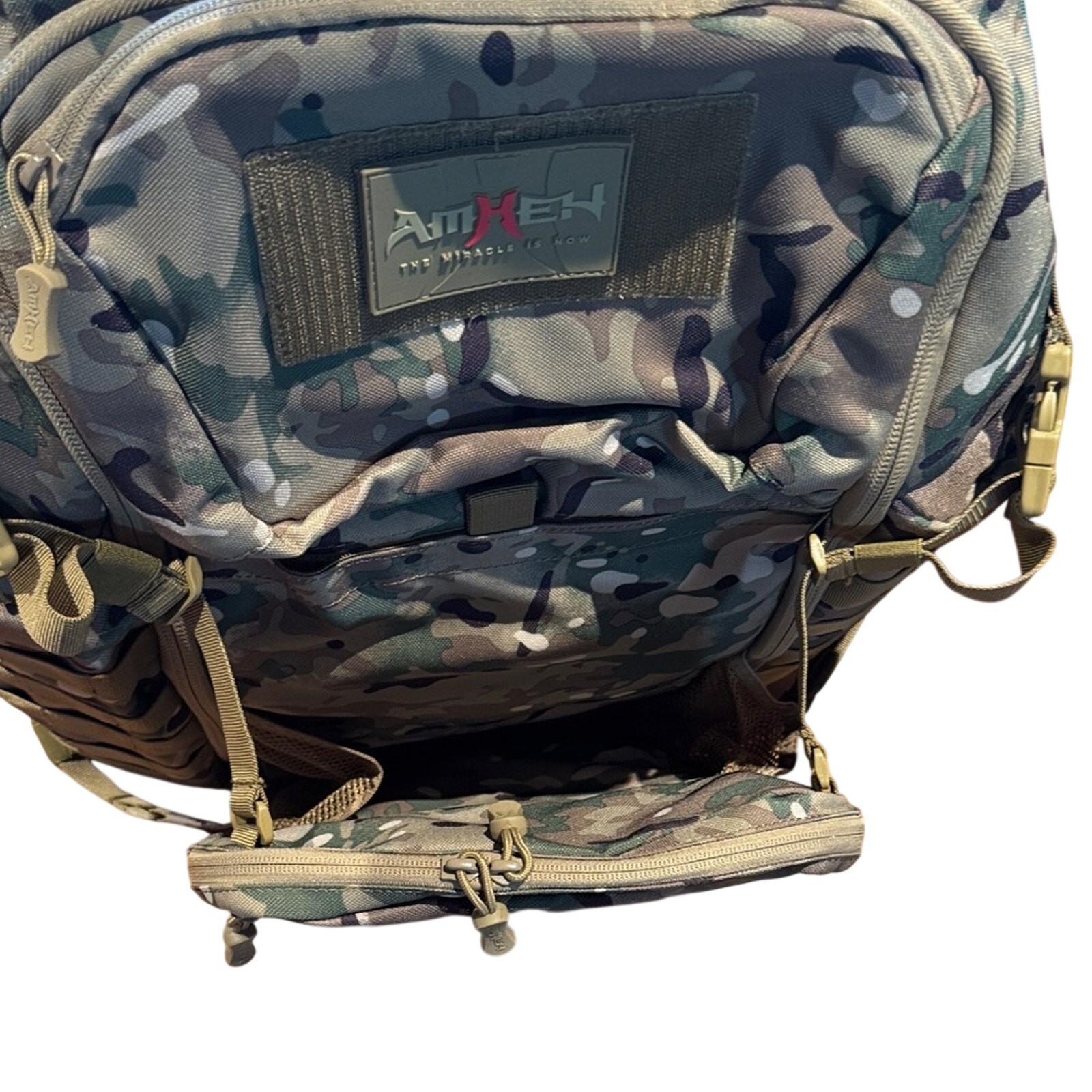 AmHEN | Multicam Tactical Backpack | 32 L | Military MOLLE Camo Bag | NWT
