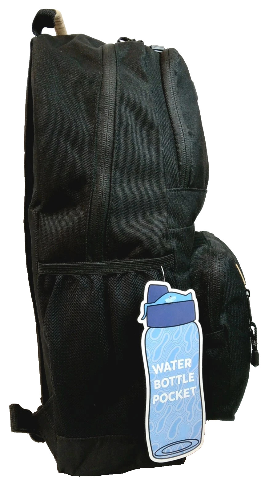 Eastsport• Black w/ Brown• 19″• Core Scholastic Backpack• NWT•