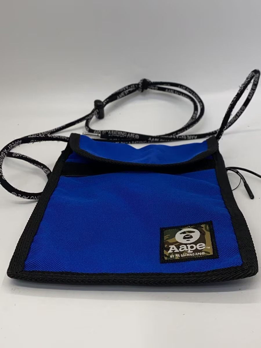 AAPE BY A BATHING APE Sacoche Shoulder Bag BLU AAPBGM4686XXB