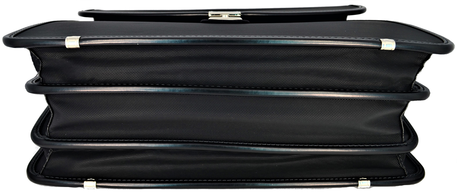 Borsa Cartella Unisex Nera Delsey Bag Unisex Black 24 Ore Lavoro Organizzata