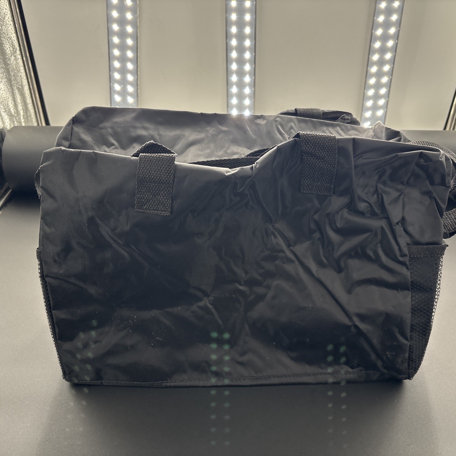 FORBES CAPITALIST TOOL Small Wall Street Finance Banker Black 14″ Duffle Gym Bag